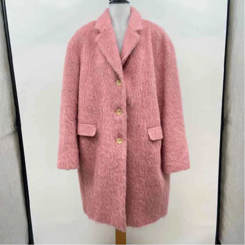 Worth Women's Size XL Pink Solid Jacket