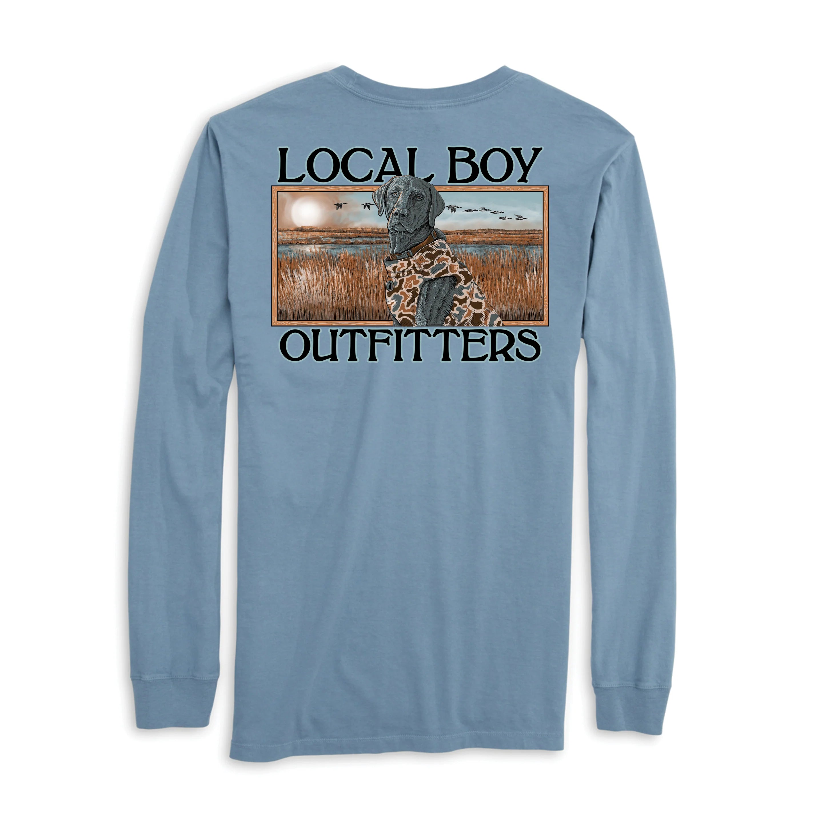 Local Boy L/S Marsh Dog T-Shirt