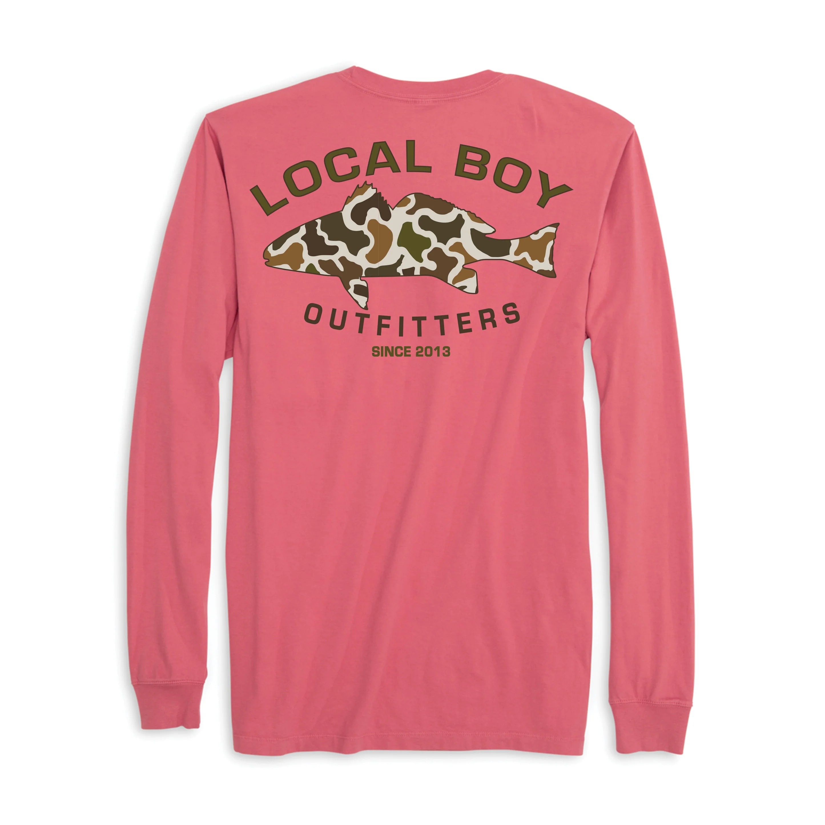 Local Boy L/S Vintage Redfish T-Shirt