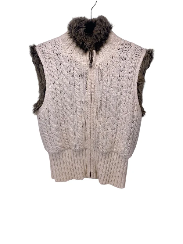 It's SO You Boutique Misses Size S/M Cream Vest