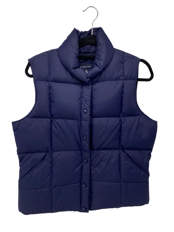 Lands' End Misses Size Medium Navy Vest