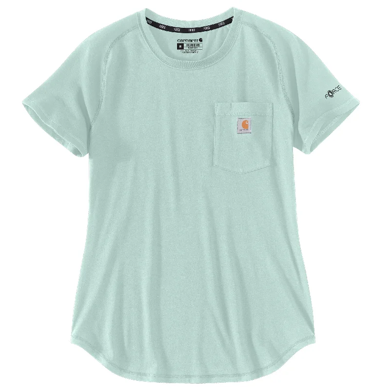 Women's Relaxed Fit Midweight Pocket T-Shirt