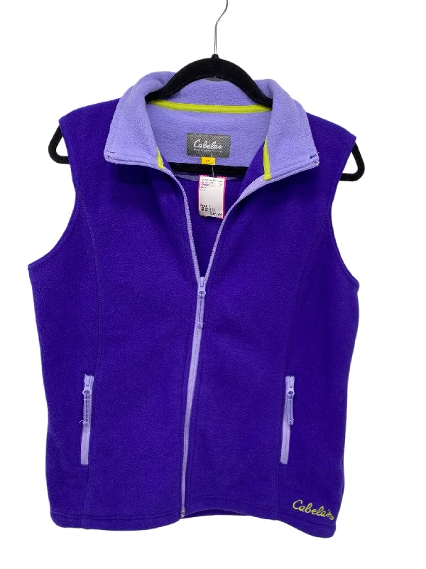 Cabela's Misses Size Small Purple Vest