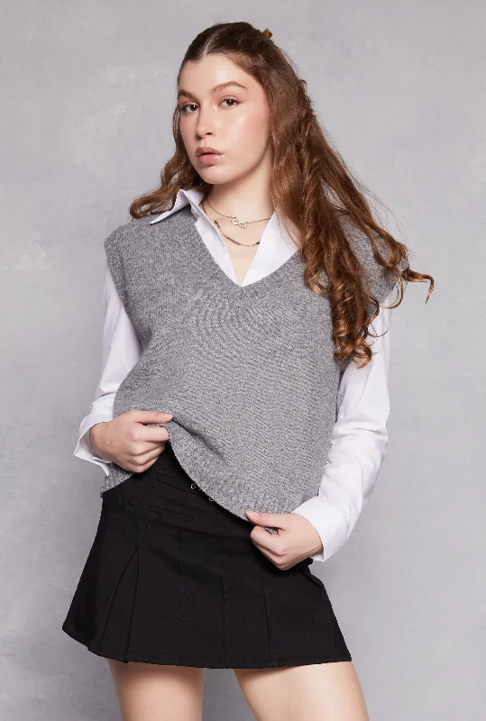 Iris Wool Sweater Vest