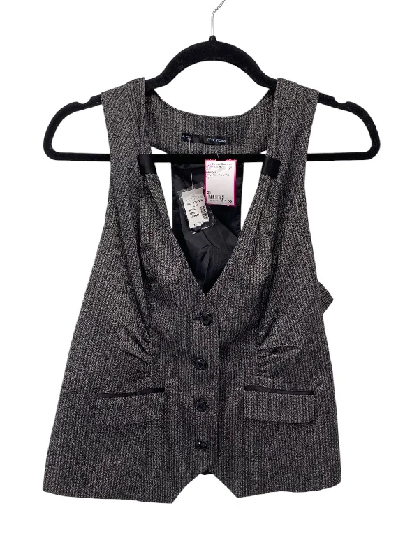 Maurices Misses Size XL Grey Print New With Tags Vest