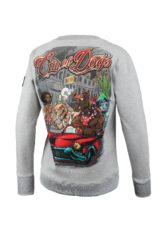 Women's Sweatshirt City Of Dogs