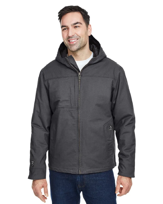 Dri Duck 5060DD Men's Yukon Flex Stretch Canvas Hooded Jacket