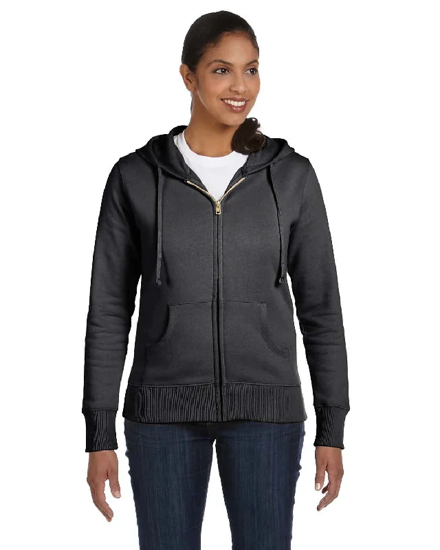 econscious EC4501 Ladies' Organic/Recycled Full-Zip Hooded Sweatshirt