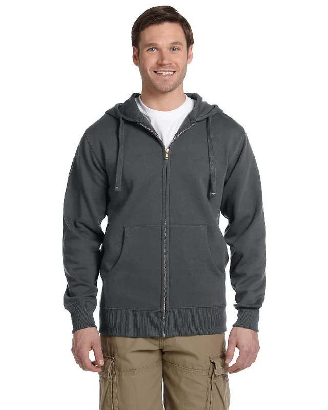 econscious EC5650 Men's Organic/Recycled Full-Zip Hooded Sweatshirt