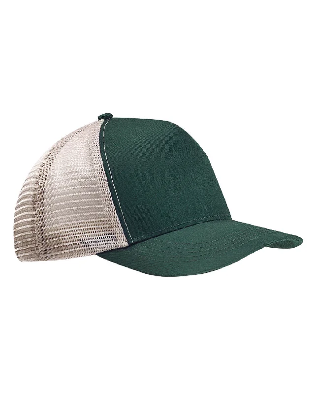 econscious EC7065 Recycled Semi-Curve 5-Panel Trucker