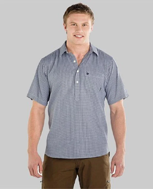 Paihia Mens Short Sleeve Cotton Shirt